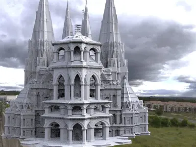 Elven City Rivendell Collection  3D model