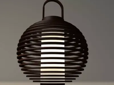 Reed Lamp 2 3D model