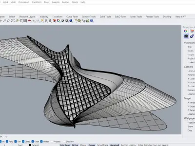 Parametric Roof Architecture 3D model