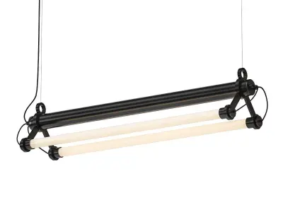 Tubes Suspension Light 3D model