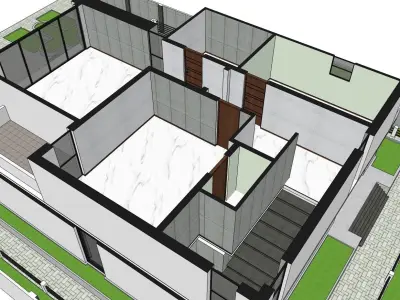 SMALL VILLA  3D model