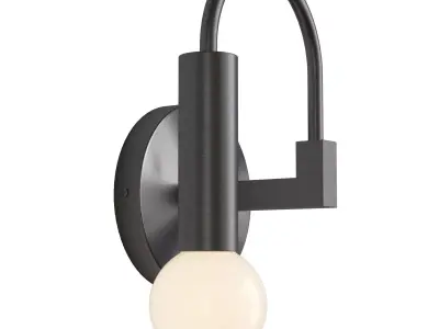 Arch Sconce Low-poly 3D model