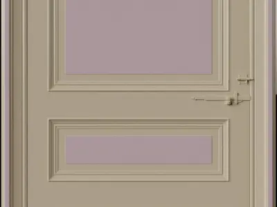old door Free 3D model