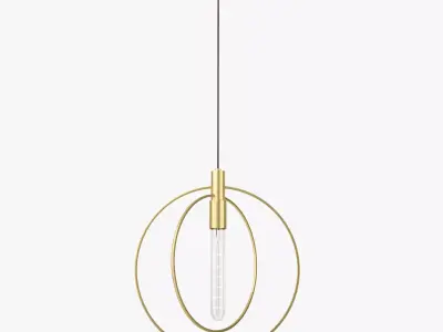 Hudson Valley 3050-AGB Masonville Light Pendant 3D model