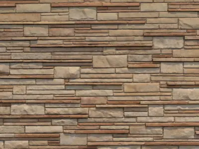 New Brick Wall 3D model