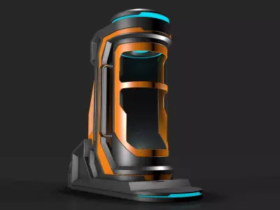 Sci Fi Incubator 3D model