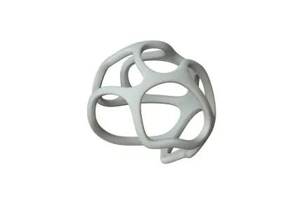 SciFi Cube Object No 22949 Low Poly Shape Texture