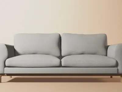 Guide 82inch minimalistic Sofa BlueDot 3D model