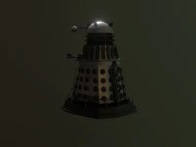 STEAMPUNK SPECIAL OPS DALEK PACK - Rogue Film Productions 3D model
