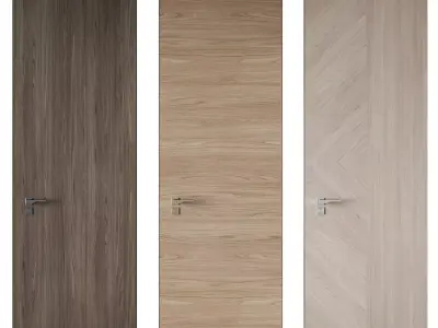 Door set 06 3D model