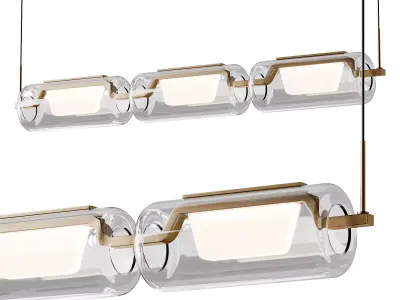 Hilo Linear Pendant 3D model