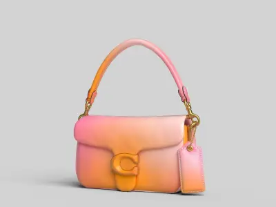 BAG-PILLOW TABBY SHOULDER  Low-poly 3D model