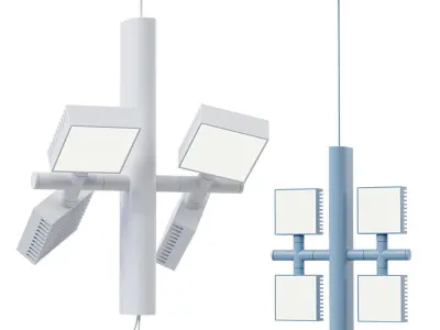 Dorval pendant light 3D model