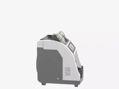 Professional 3D of Advanced Money Counting Machine Digital 3D model