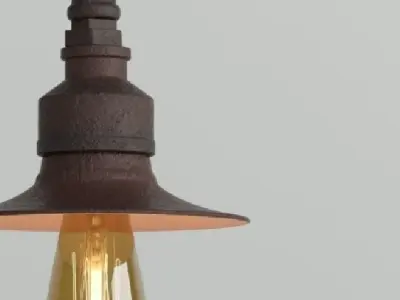 Hanging lamp LOFT HOUSE P-102 3D model