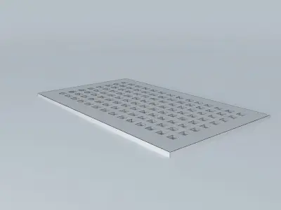 Bar door yasenevo2 Free 3D model