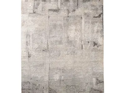 SABIRI HAND-KNOTTED RUG 3D model