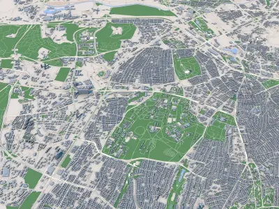 Ankara Capital Turkey 3D model