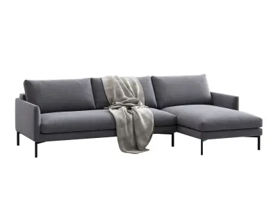 Band Corner Sofa M175H89 3D model