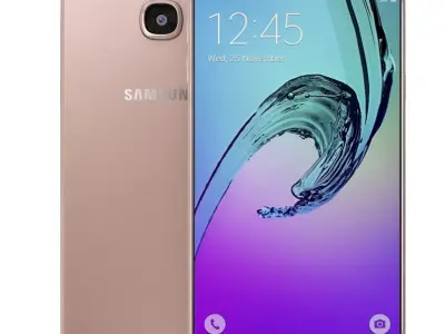 Samsung Galaxy A7 2016 Pink 3D model