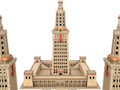 Lighthouse of Alexandria 3D model