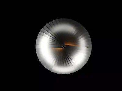 Bonnieux Floor lamp Low-poly 3D model