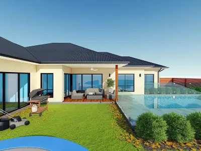 Australian House 4 3D model