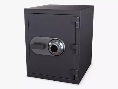 Steel Safe v 1 3D model