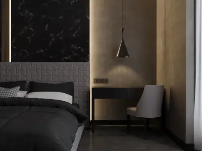 Modern Apartment for single people 3D model