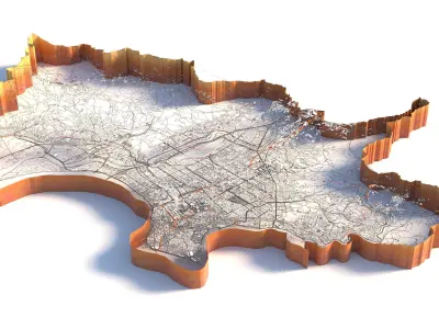 Taipei City Taiwan 3D model