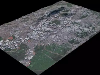 Antananarivo - Madagascar 3D model