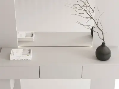 Bedroom Furniture Composition 15 3D model