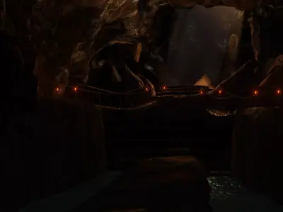 Mystical Cave 3D model