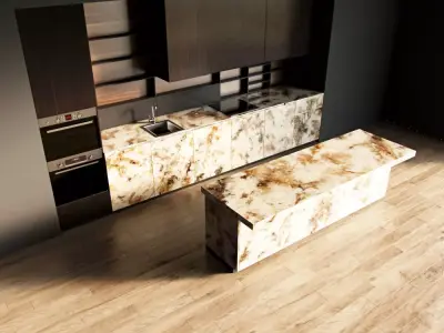 84-Kitchen12 texture 7 3D model