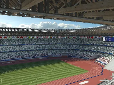  New National Olympic Stadium Tokyo 