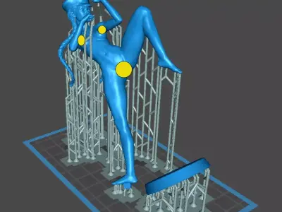 Cammy - Street Fighter 3D print model