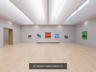 Art Museum Gallery Interiors - Pack 2