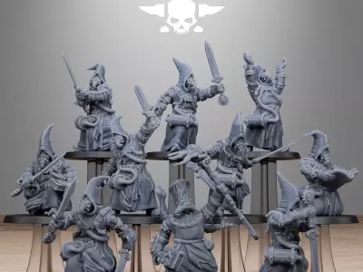 Scavenger Mystics 3D print model