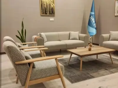 Modern Sofa Set - High Quality 3D Furniture Model Free 3D model