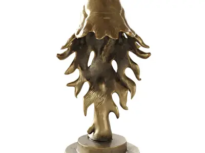 eagle statue 11 3D model
