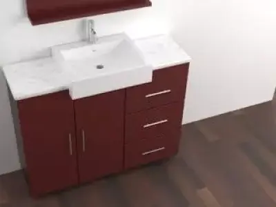 Bathroom Vanity Free 3D model