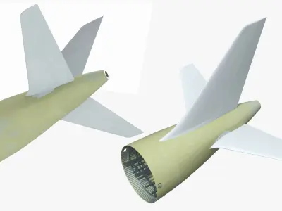  A320 Airbus Rear Fuselage With Tail Unit 