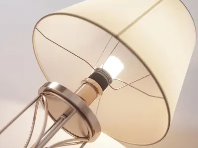 Desk lamp 3D model 44