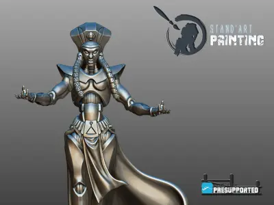 Ashanti the queen of behond 3D model