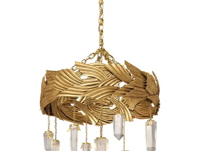Goossens Paris Couture Chandelier 3D model