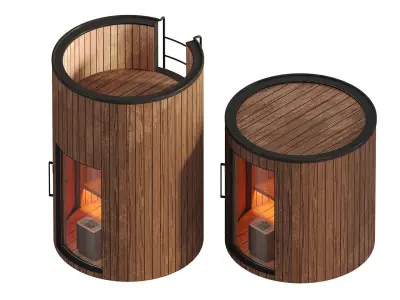Lumi Pod Sauna 3D model