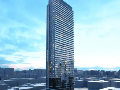 52 Skyscrapers 3D model