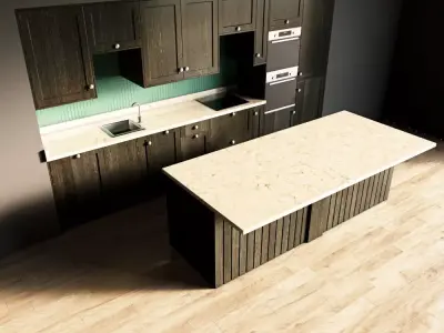 64-Kitchen4 texture 6 3D model