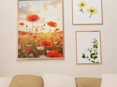 Living room 3D model