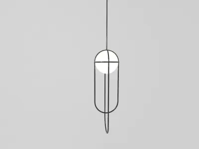 Mid century lamp Free 3D model